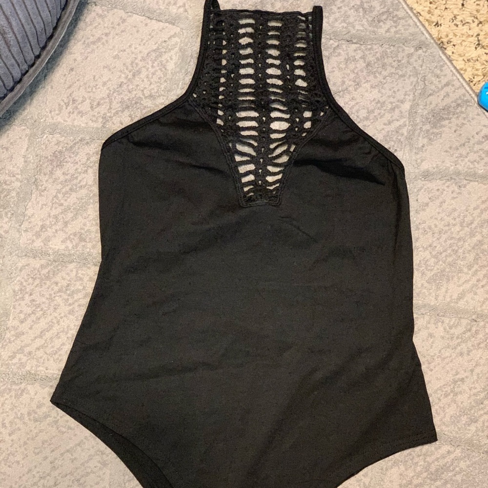 Black bodysuit